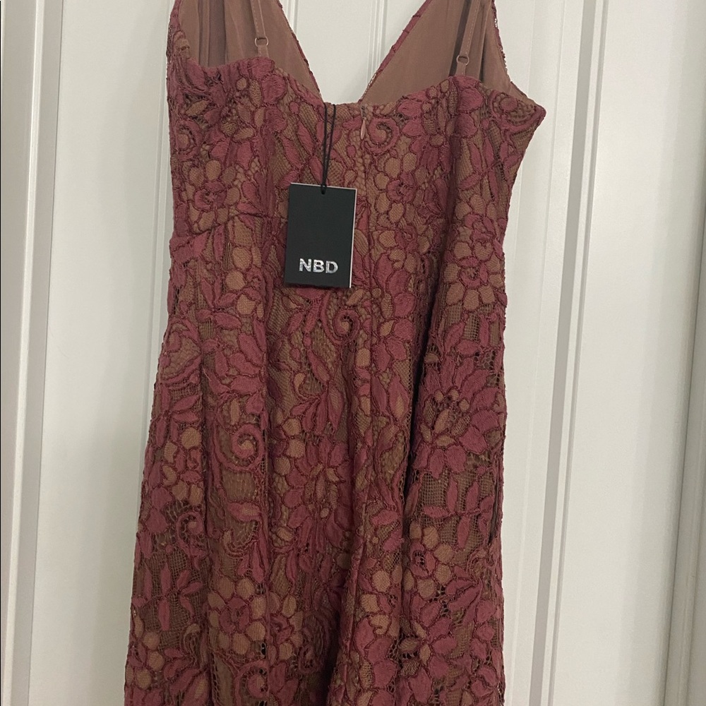 Pink/purple dress (Brand: NBD) Jonas dress - Picture 9 of 16